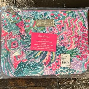 Lilly Pulitzer Quilted Pouch